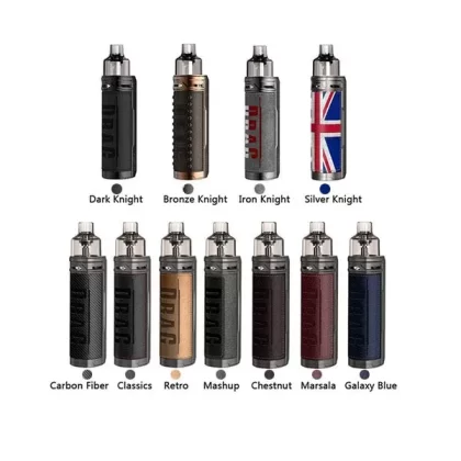VOOPOO DRAG S POD KIT - Colour#Dark Knight>Bronze Knight>Silver Knight>Iron Knight>Carbon Fibre>Classic>Retro>Mashup>Chestnut>Marsala>Galaxy Blue