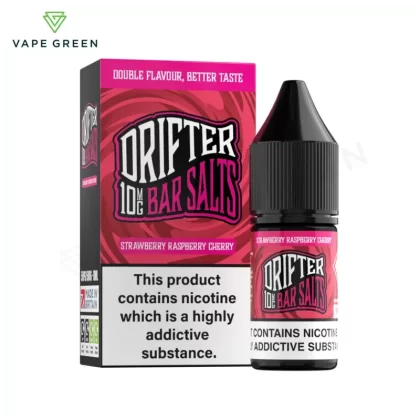 Strawberry Raspberry Cherry Nic Salt E-Liquid by Drifter Bar Salts - Eliquidsupply