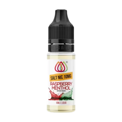 Raspberry Menthol Nic Salt by Aquavape 10ml - 10mg - Vape Product