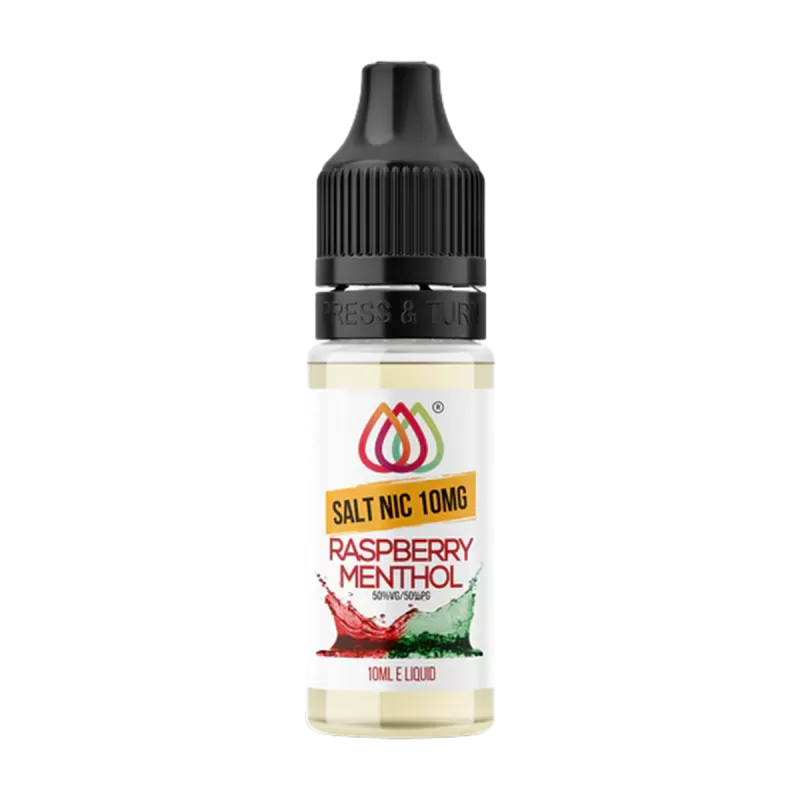 Raspberry Menthol Nic Salt by Aquavape 10ml - 10mg - Vape Product