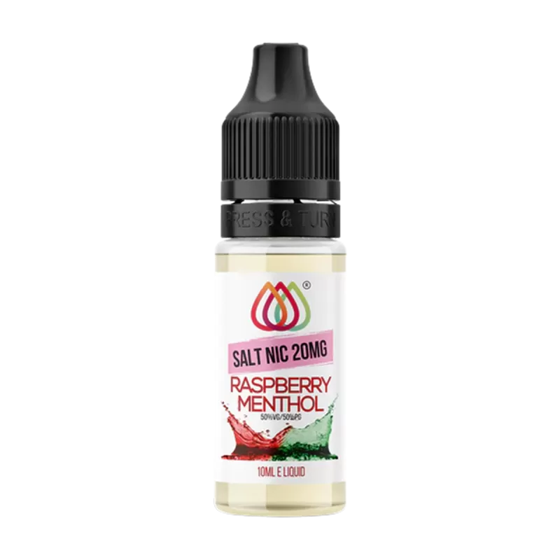 Raspberry Menthol Nic Salt by Aquavape 10ml - 10mg - Vape Product - Image 2