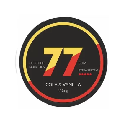 77 Cola & Vanilla Slim – All White Portion - 77 / Yes / 10mg