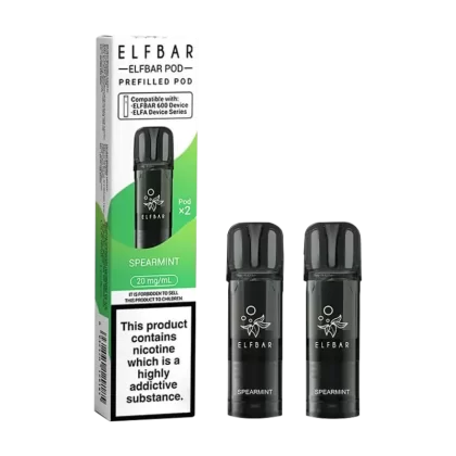 Spearmint Elfbar 600 Pods - Vapeshop Co