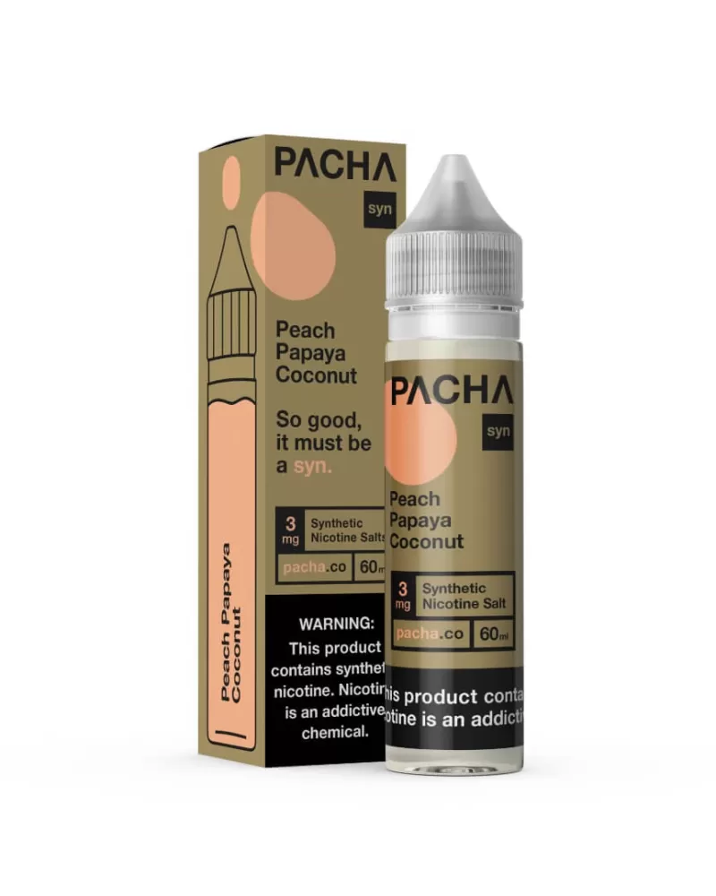 Pacha Peach Papaya Coconut eJuice - Vape Product; Vape Product, Vape Product
