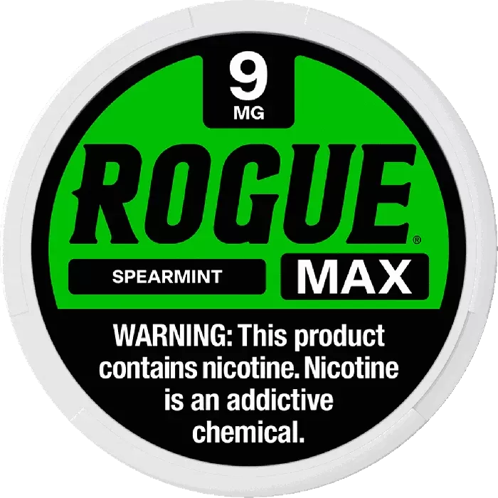 Rogue Max Nicotine Pouches Spearmint