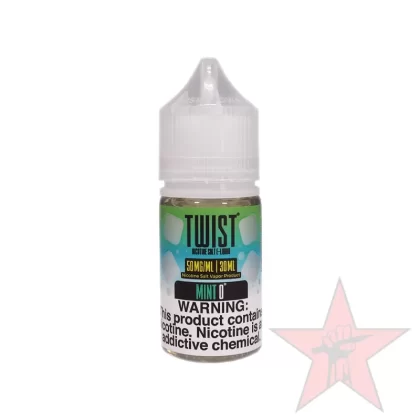 Twist – Mint 0° – Salt Nic – 60mL - Vape Product, Vape Product