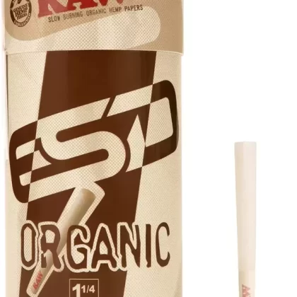 RAW Organic Hemp Cones – 1 1/4″