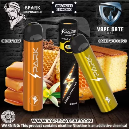 Spark Disposable Pod (1000 Puffs ) - MADE IN USA - ONE MAN SHOW