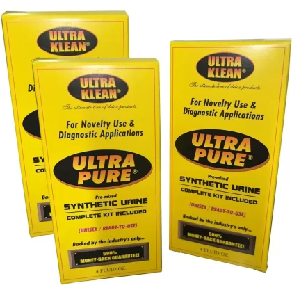 Ultra Pure Synthetic Urine 4oz. Kit- 3 for the price of 2 [Macujo Method]