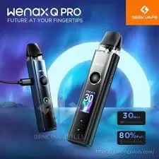 GEEKVAPE WENAX Q PRO KIT - COLOR#AURORA GREEN>STARLIGHT GREY>MOONLIGHT SILVER>SUNBURST GOLD>AZURE BLUE
