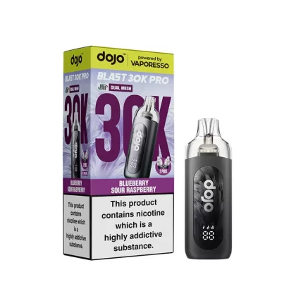 Vaporesso DOJO Blast 30K Pro Prefilled Pod Kit - Strawberry Ice - Vapestore Co