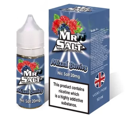 Mr Salt Mixed Berries Nic Salt E-Liquid - 10mg