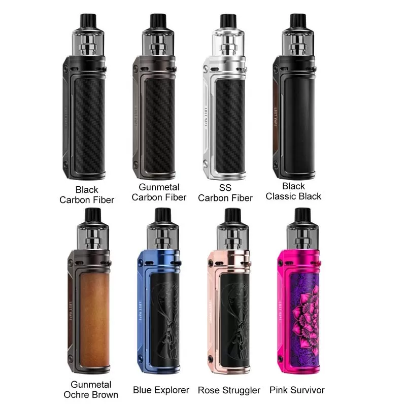 Lost Vape Thelema Urban 80W Kit with UB Ultra Pod 5.5ml - Gunmetal Ochre Brown - Image 2