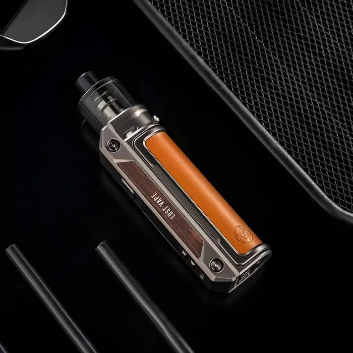 Lost Vape Thelema Urban 80W Kit with UB Ultra Pod 5.5ml - Gunmetal Ochre Brown - Image 3