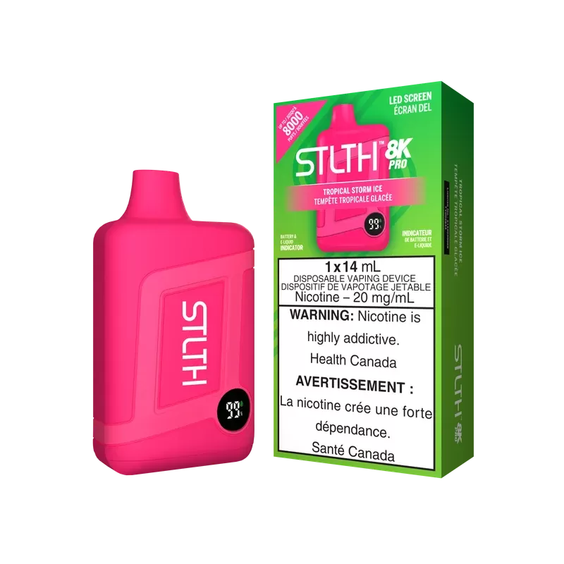 STLTH BOX 8K PRO DISPOSABLE – TROPICAL STORM ICE