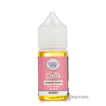Dinner Lady Nic Salts – Strawberry Meringue 30mL - Ecigdepot
