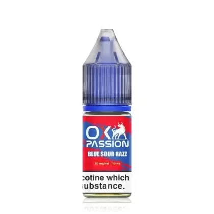 10x Blue Sour Razz OXVA Ox Passion Nic Salt 10ML E-Liquid