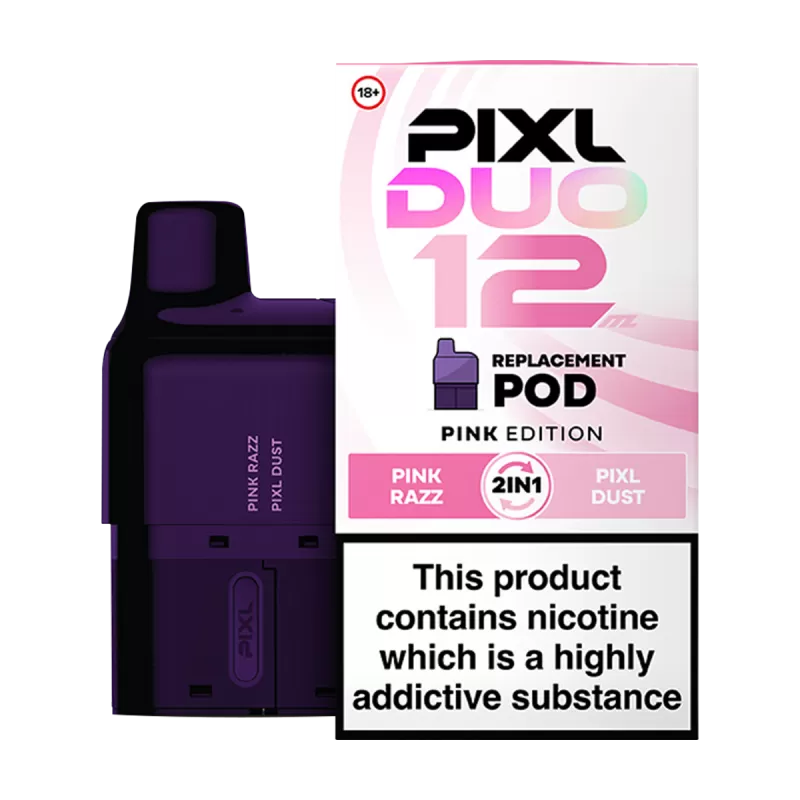 Pink Edition Pixl Duo 12 Refill Pack - Ecigwizard