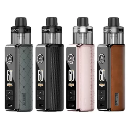 Voopoo Drag S3 Pod Vape Kit - Cherry Pink