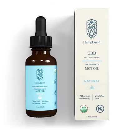 Hemplucid Full-Spectrum MCT Oil 30mL - Vape Product, Vape Product
