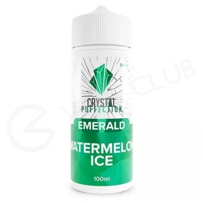 Emerald Watermelon Ice Shortfill E-Liquid by Crystal Puffection 100ml