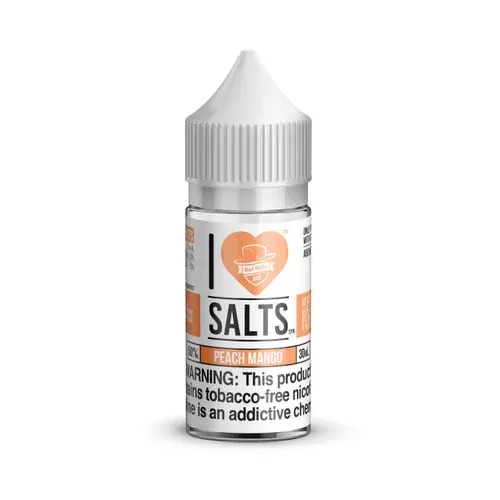 I Love Salts Peach Mango 30ml Salt E-Juice - Eliquidsupply
