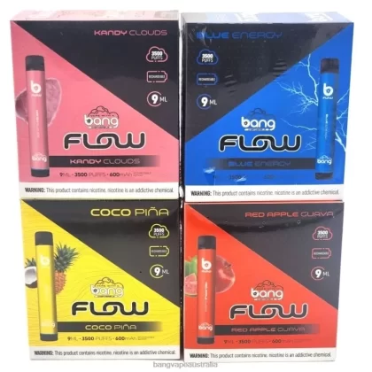 Bang Vape Flow 3,500 puffs (Box of 10) 6006N37 Disposable – Vape Gang Flavors - Bangvapeaustralia