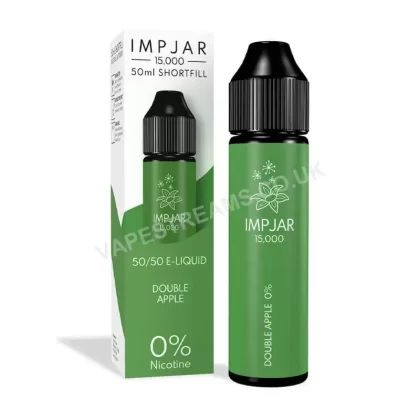 Imp Jar Double Apple E-Liquid Shortfill - Vapestreams Co