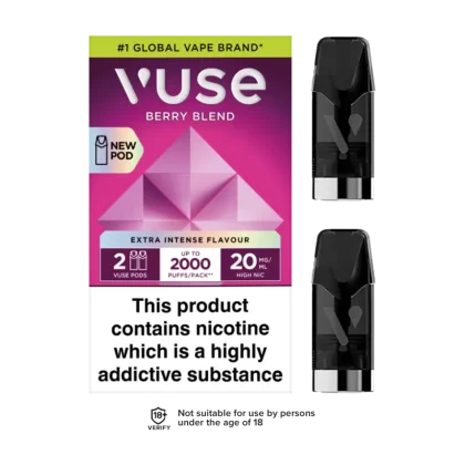 Berry Blend Vuse Pro Pods - 10mg (Discontinued) - Vapeshop Co