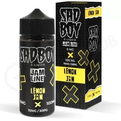 Lemon Jam Shortfill E-Liquid by Sadboy 100ml - Ecigpremium