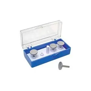 Plastic Box with SEM Pin Mount Specimen Holder