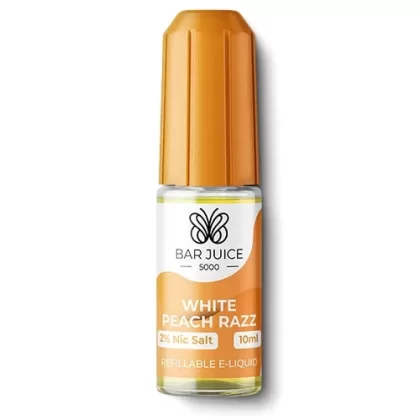White Peach Razz by Bar Juice 5000 - 10 mg/ml, 20 mg/ml