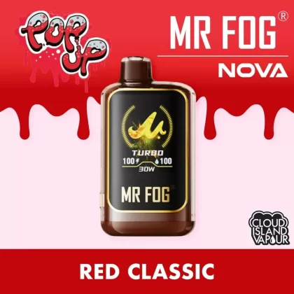 MR FOG NOVA 36K Disposable Vape – Popup Red Classic