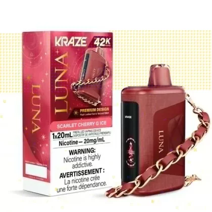 Kraze Luna – Scarlet Cherry G Ice - Eliquidsupply