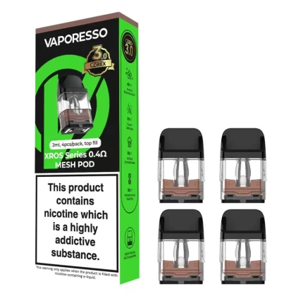 Vaporesso XROS Series Corex 3.0 Pods Tech Version - 0.4ohm