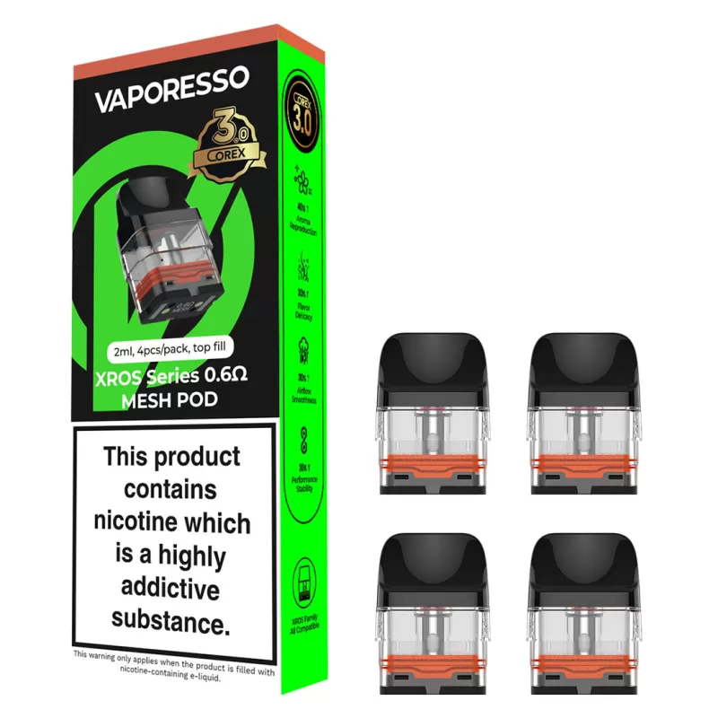 Vaporesso XROS Series Corex 3.0 Pods Tech Version - 0.4ohm - Image 2
