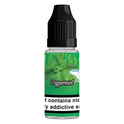 QuitterZ Peppermint 10ml e liquid High PG 70Pg 30Vg