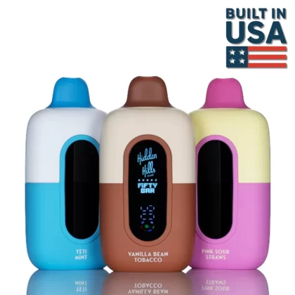 Hidden Hills x Fifty Bar 20k 20000 Puffs Disposable Vape - 16ML - Pina Lush