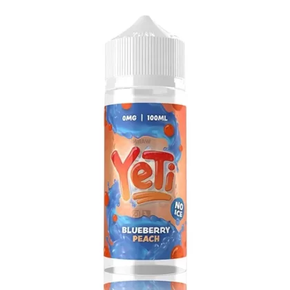 Blueberry Peach No ICE By Yeti Defrosted 100ml Shortfill - Ejuicewarehouse