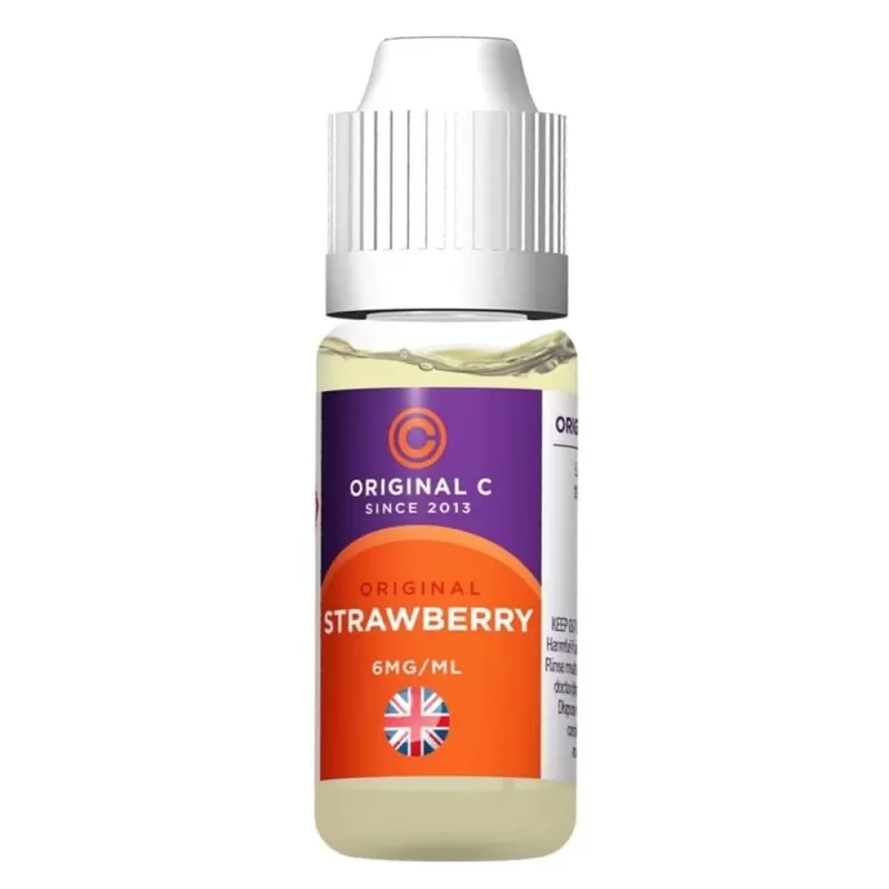Strawberry E-Liquid by Original C (10ml) - 18mg