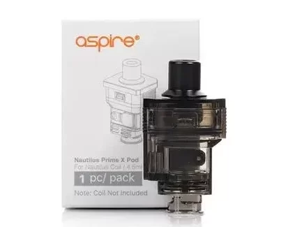 Aspire Nautilus Prime X Replacement Pod 1 Pack - Coil Fitment#BP 2ml>BP 4ml>Nautilus 2ml