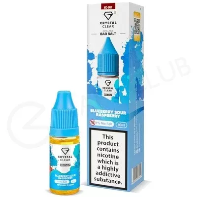 Blueberry Sour Raspberry Nic Salt E-Liquid by Crystal Clear - Ecigpremium