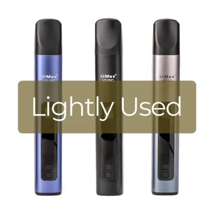 Lightly Used – XMAX V3 Pro Vaporizer - Lightly Used (Reboxed), New Open Box; Black, Purple