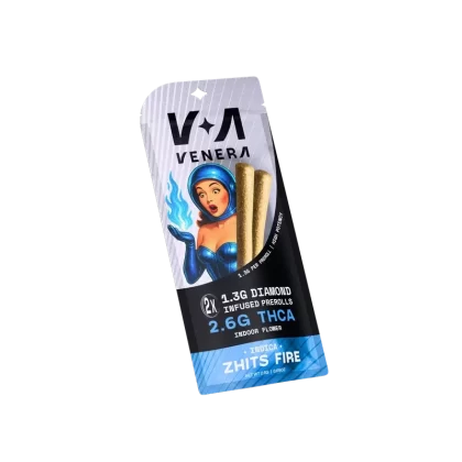 2.6g Infused THCa 2 Pack Prerolls – Zhits Fire