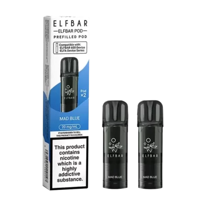 Mad Blue Elfbar 600 Pods - Ecigwizard