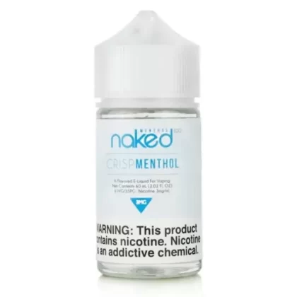 Naked 100 Crisp Menthol 60ml Vape Juice - Eightvape