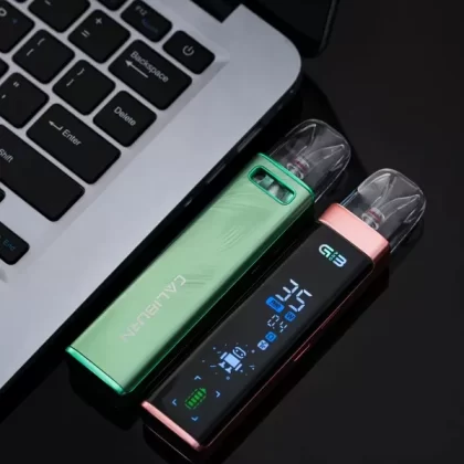 UWELL CALIBURN G3 Pro 35W Pod System - Black Carbon, Brown Wood
