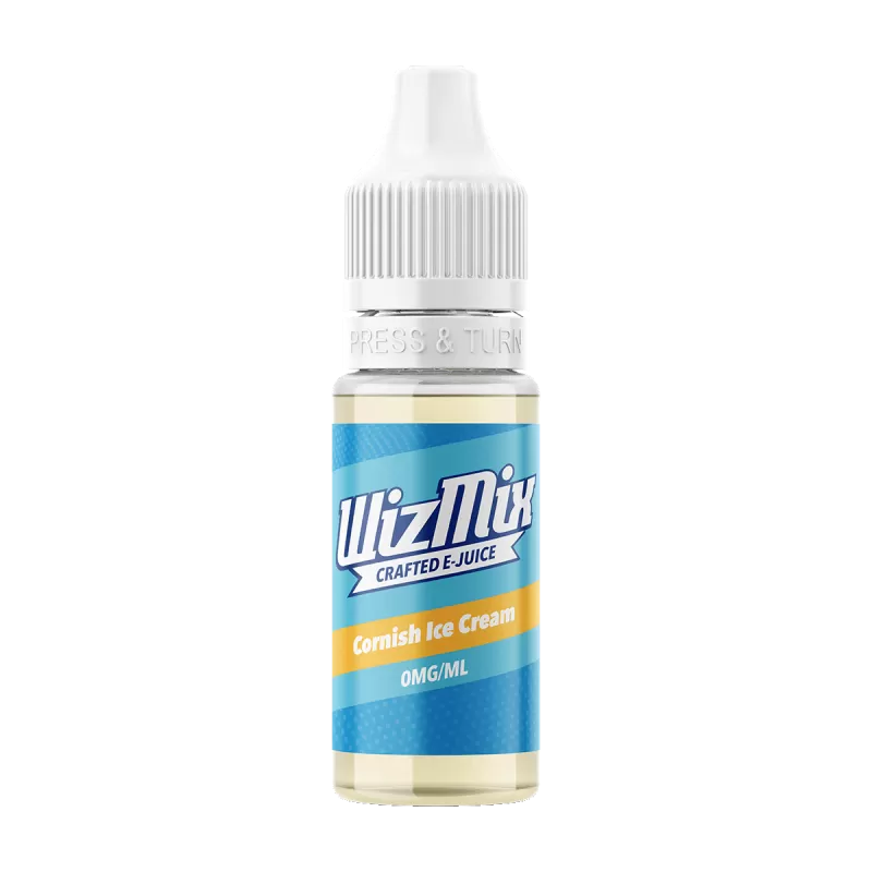 WizMix Cornish Ice Cream - Ecigwizard