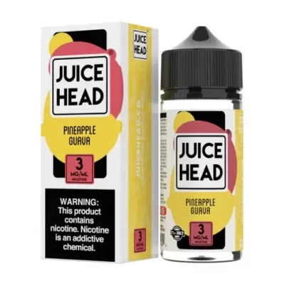 Juice Head Pineapple Guava 100ml E-Juice - Eliquidsupply