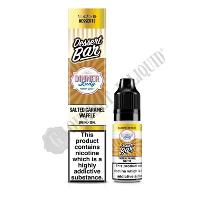 Salted Caramel Waffle by Dinner Lady Dessert Bar Nic Salts
